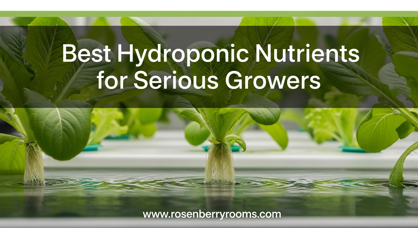 Best Hydroponic Nutrients for Serious Growers