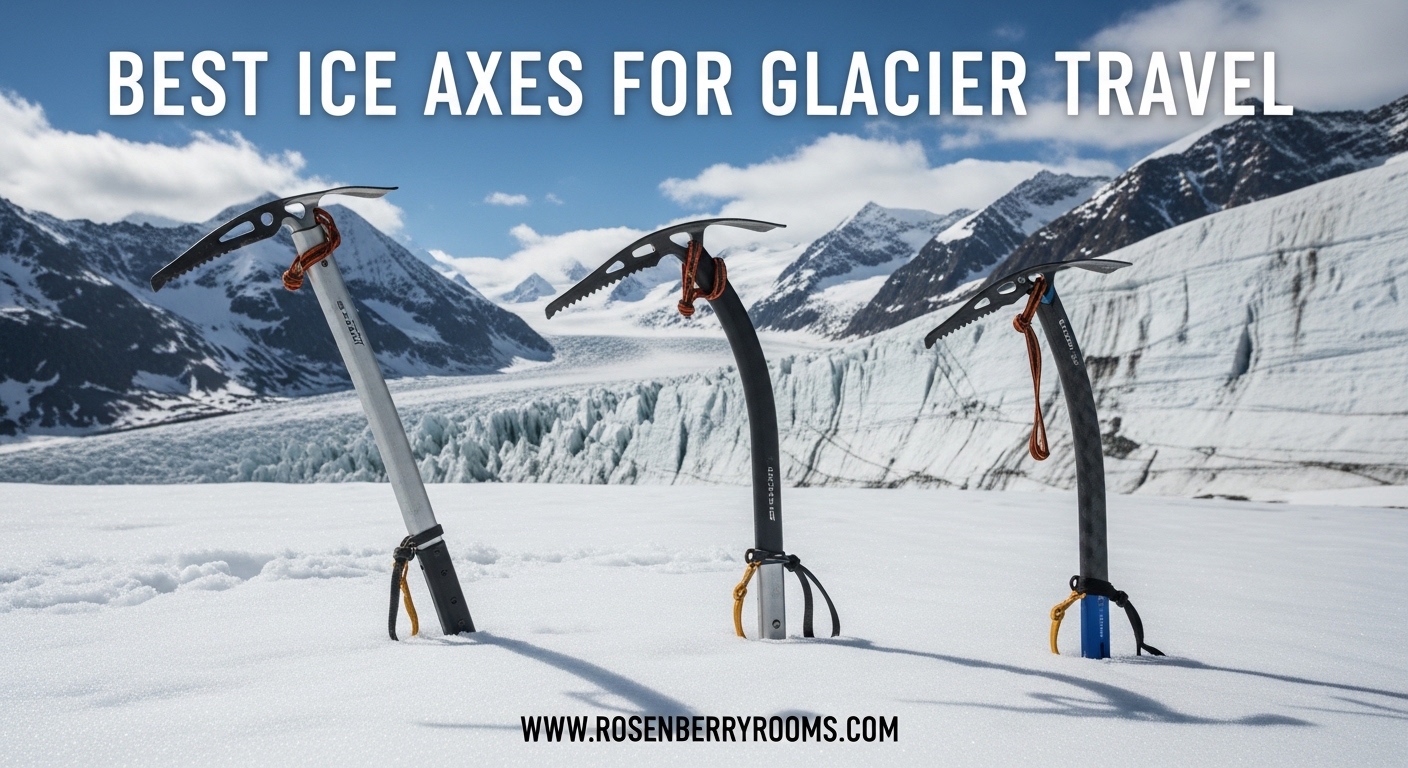 Best Ice Axes for Glacier Travel