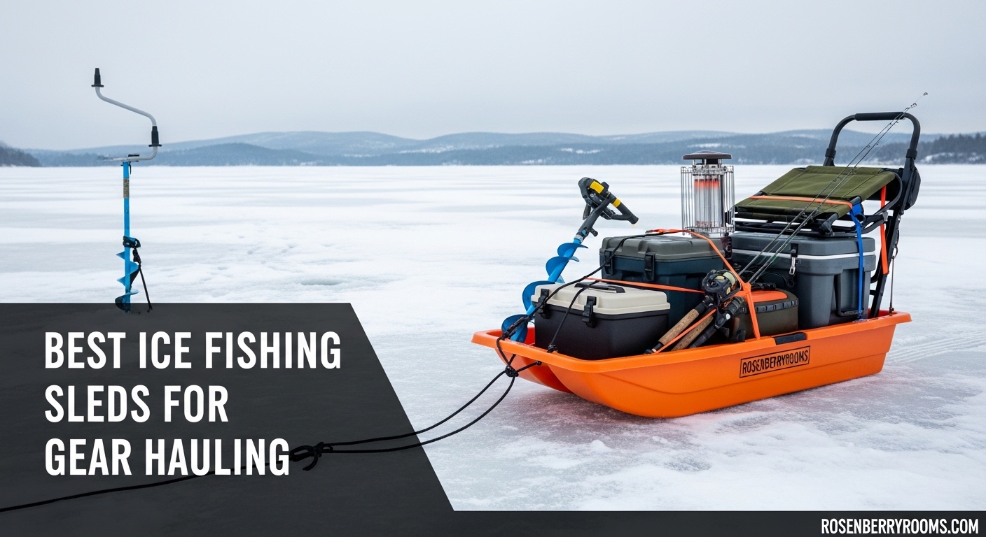 Best Ice Fishing Sleds for Gear Hauling