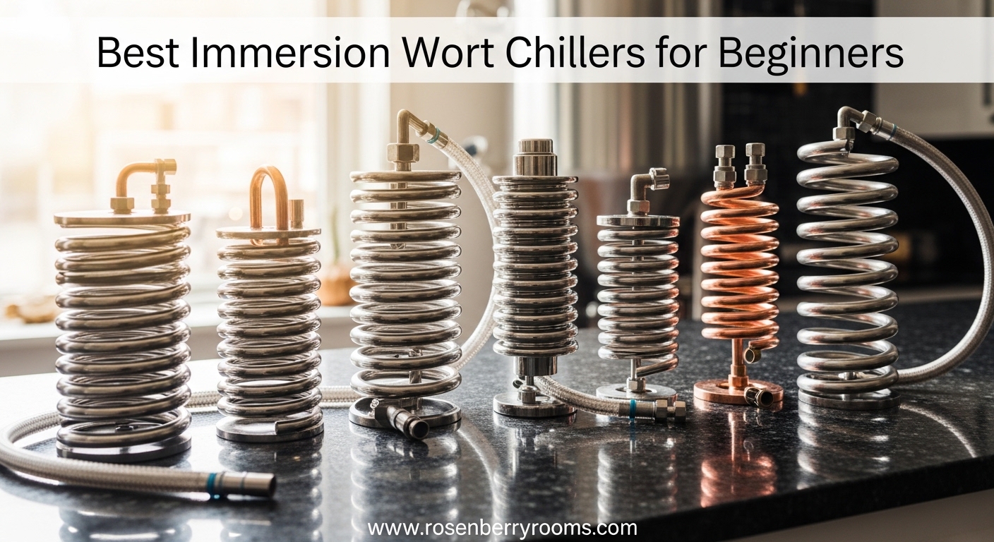 Best Immersion Wort Chillers for Beginners