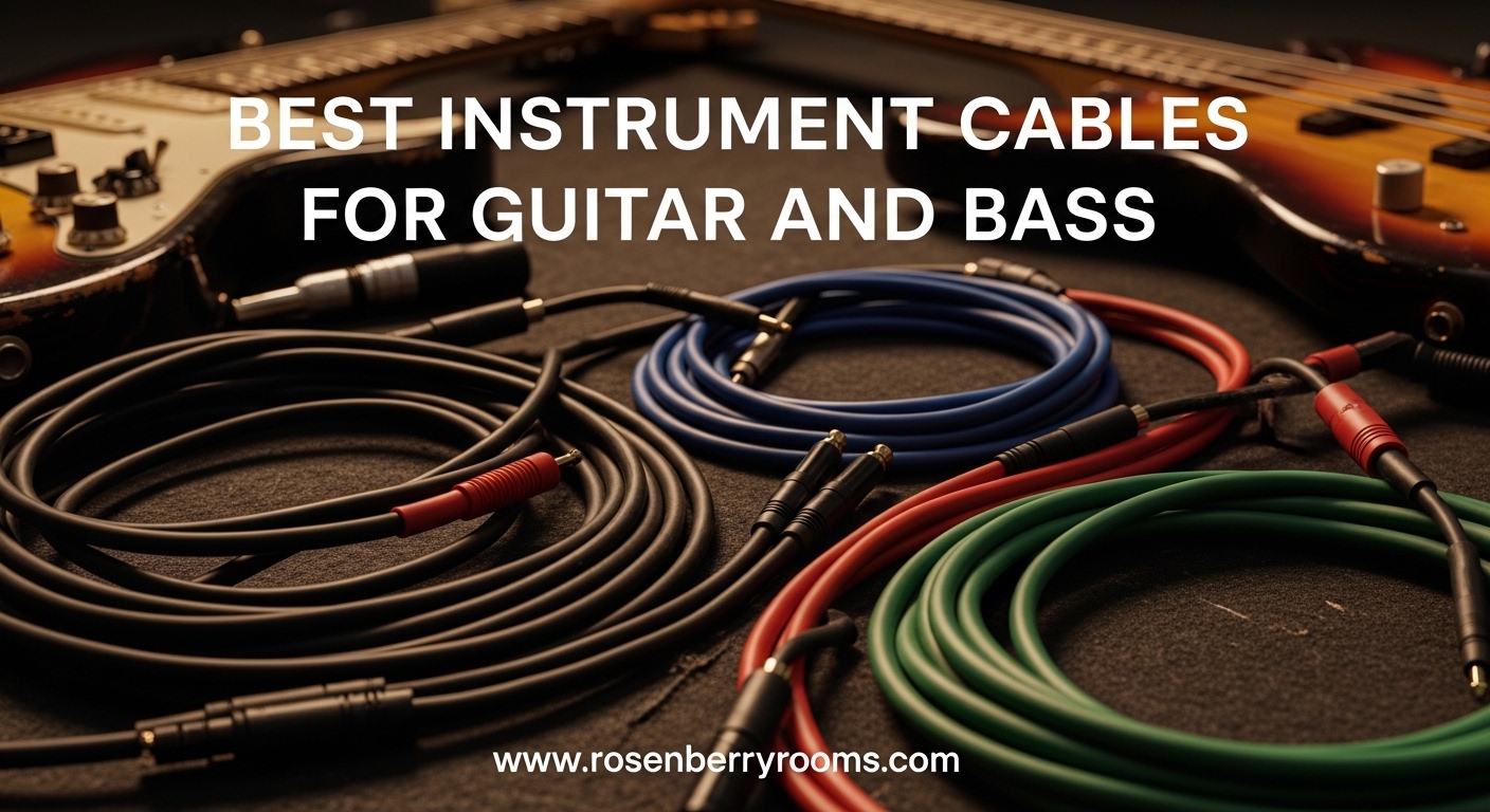 Best Instrument Cables for Guitar and Bass