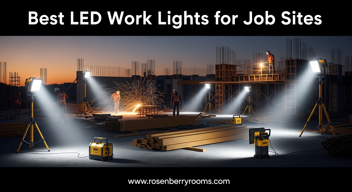 Best LED Work Lights for Job Sites
