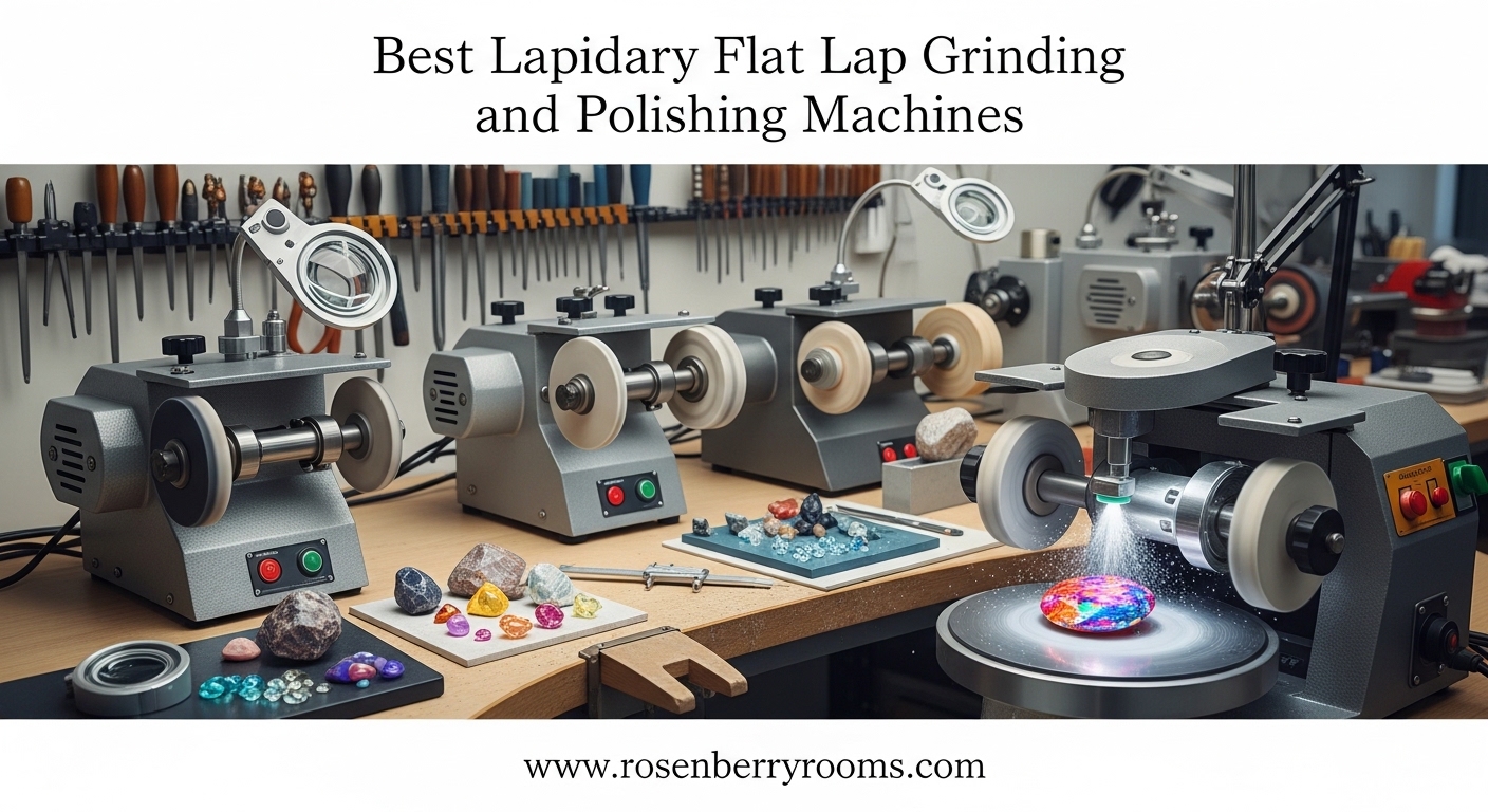 Best Lapidary Flat Lap Grinding and Polishing Machines