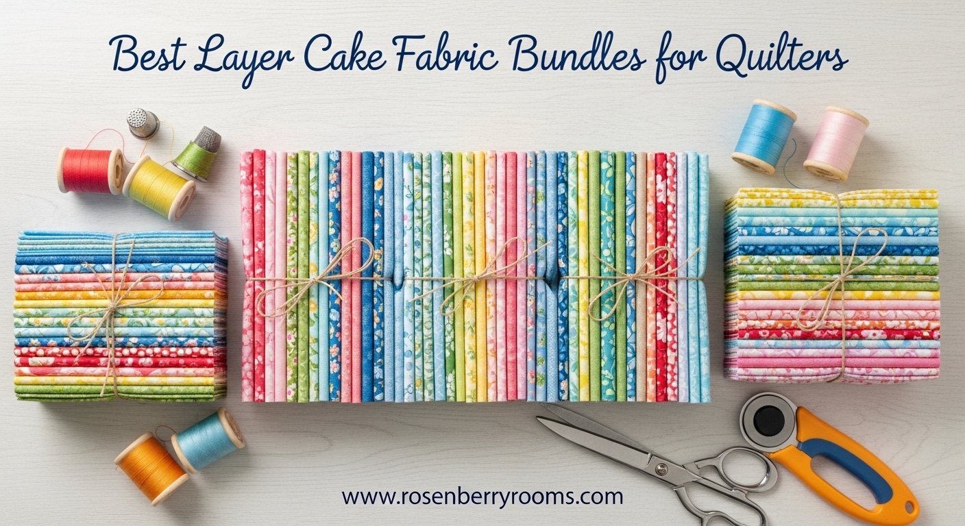 Best Layer Cake Fabric Bundles for Quilters