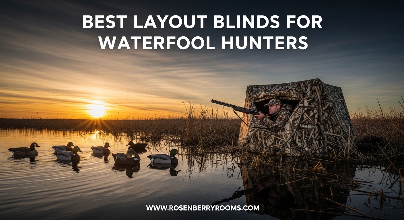 Best Layout Blinds for Waterfowl Hunters