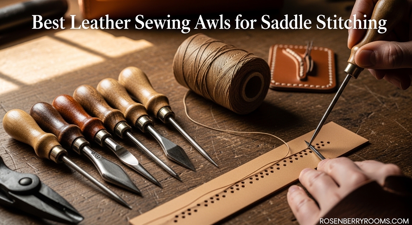 Best Leather Sewing Awls for Saddle Stitching