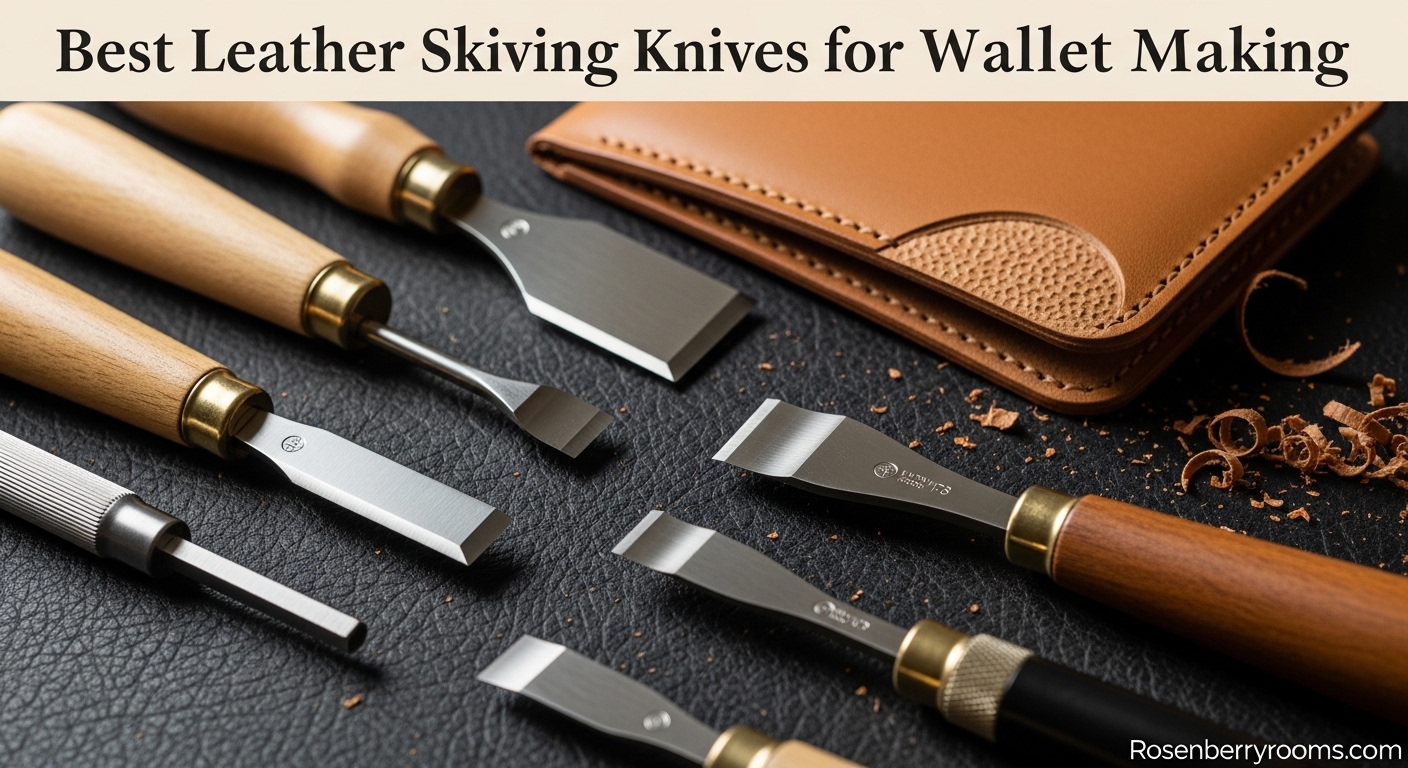 Best Leather Skiving Knives for Wallet Making