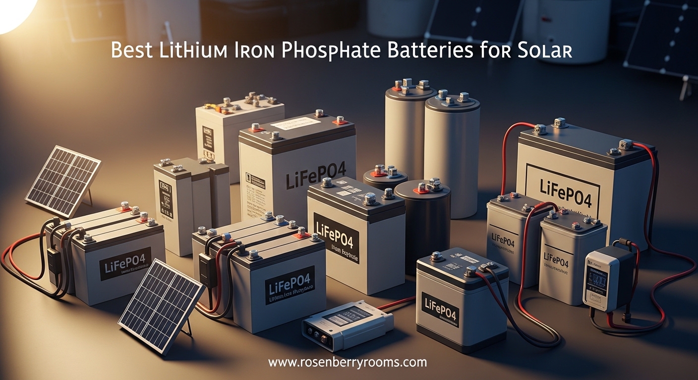 Best Lithium Iron Phosphate Batteries for Solar