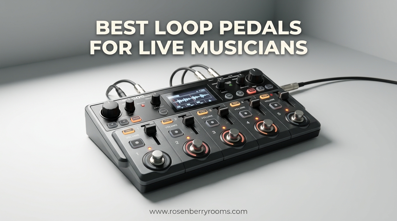 Best Loop Pedals for Live Musicians
