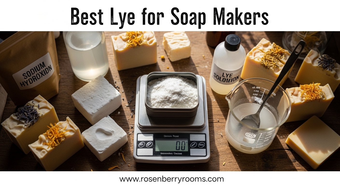 Best Lye for Soap Makers