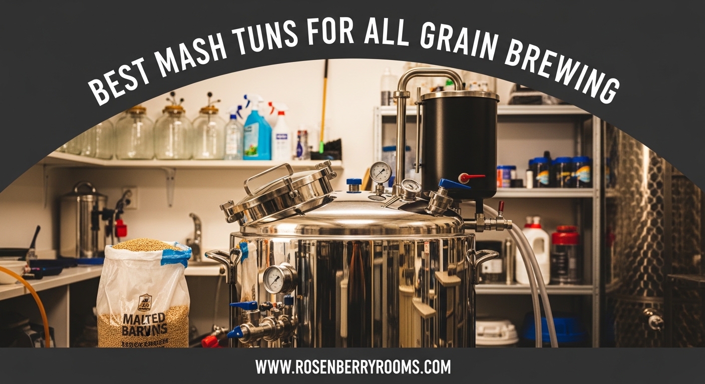 Best Mash Tuns for All Grain Brewing