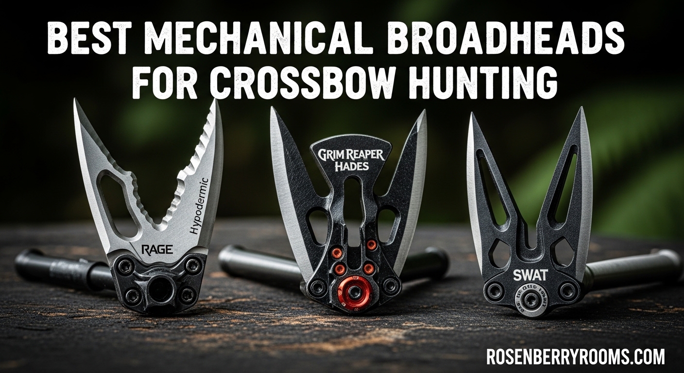 Best Mechanical Broadheads for Crossbow Hunting