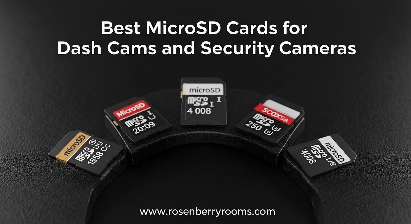 Best MicroSD Cards for Dash Cams and Security Cameras