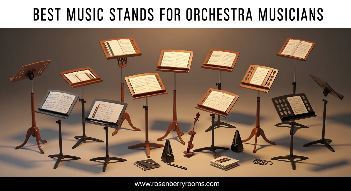 Best Music Stands for Orchestra Musicians