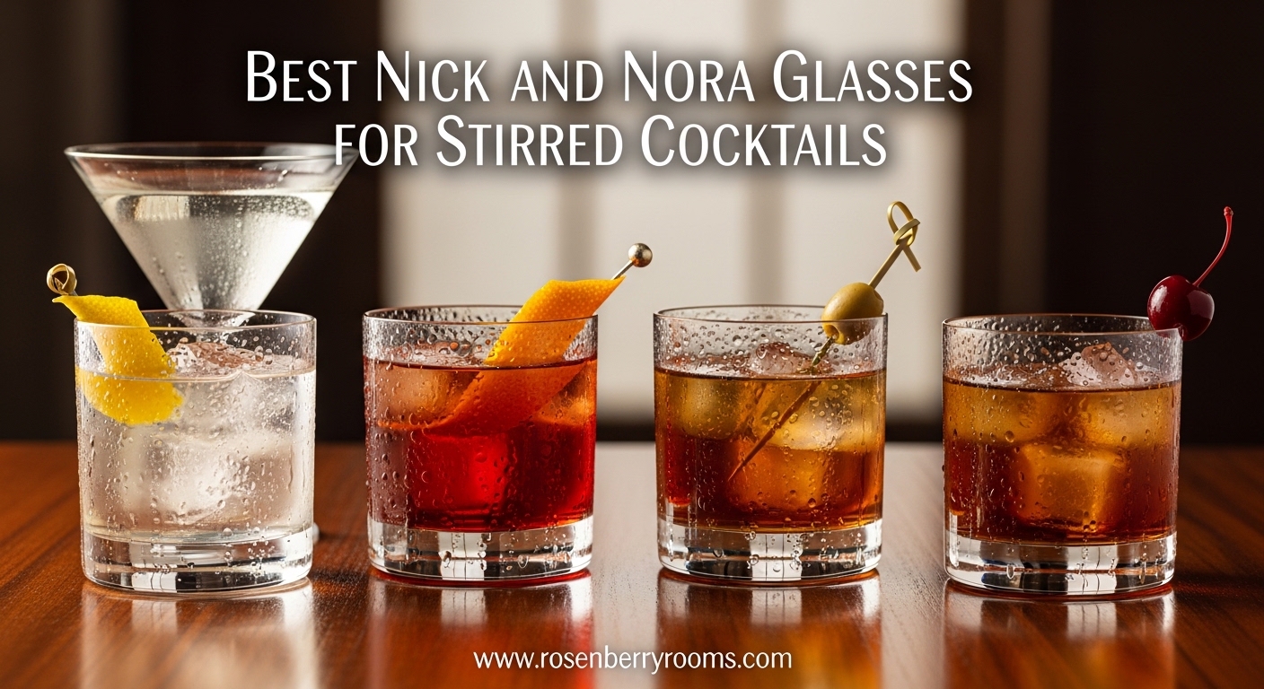 Best Nick and Nora Glasses for Stirred Cocktails