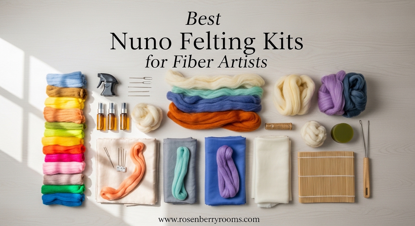 Best Nuno Felting Kits for Fiber Artists