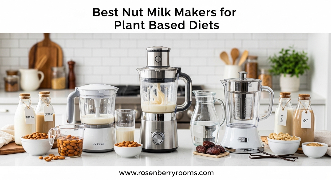 Best Nut Milk Makers for Plant Based Diets