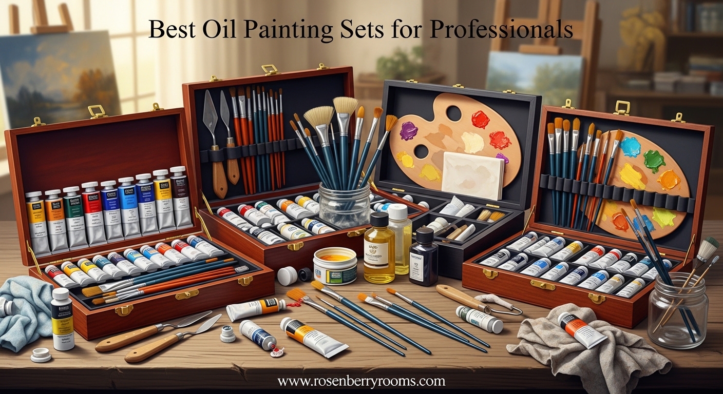 Best Oil Painting Sets for Professionals