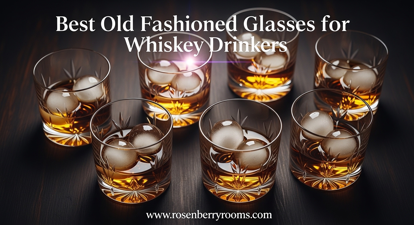 Best Old Fashioned Glasses for Whiskey Drinkers
