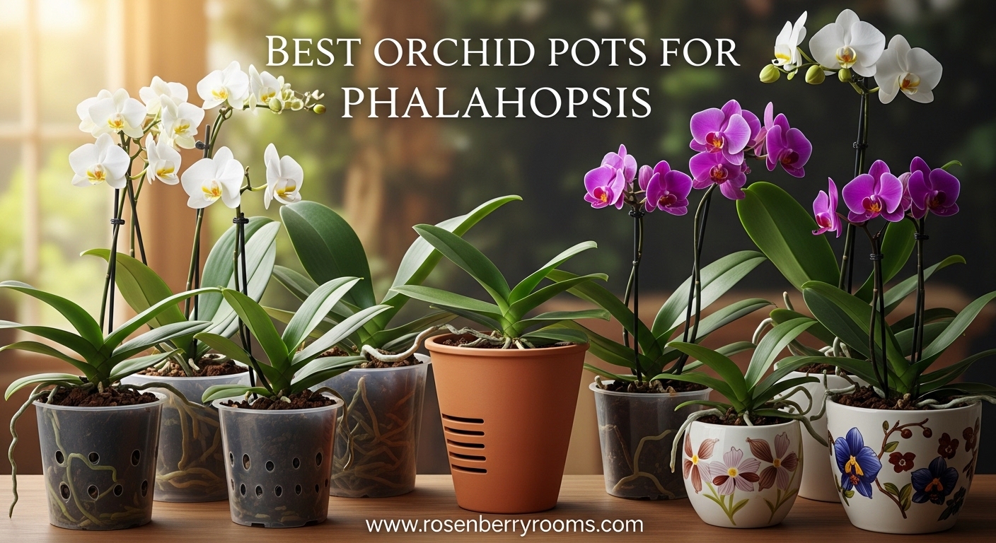 Best Orchid Pots for Phalaenopsis