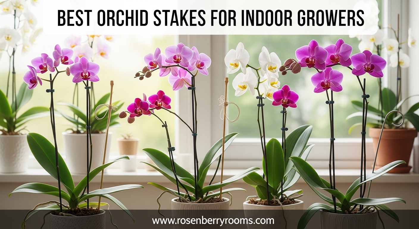 Best Orchid Stakes for Indoor Growers