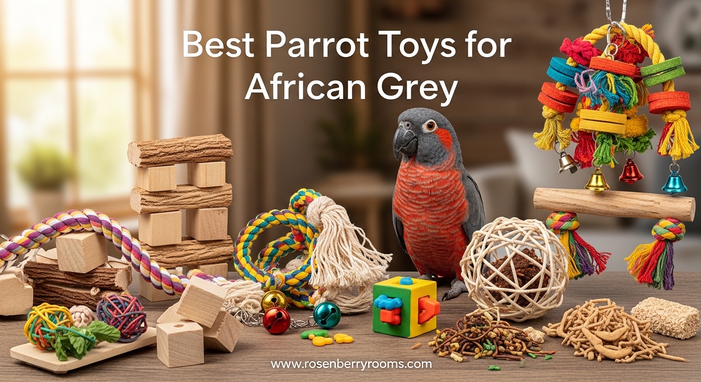 Best Parrot Toys for African Grey