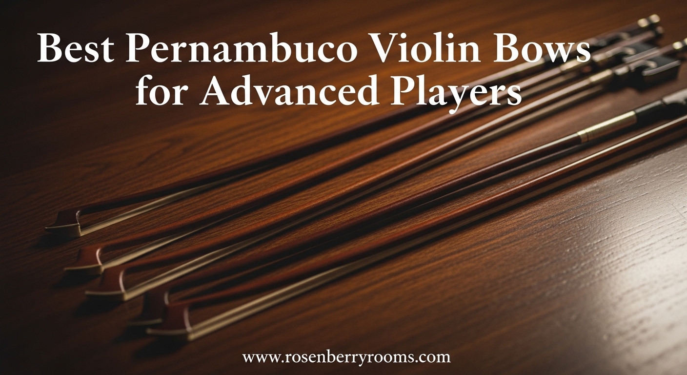 Best Pernambuco Violin Bows for Advanced Players