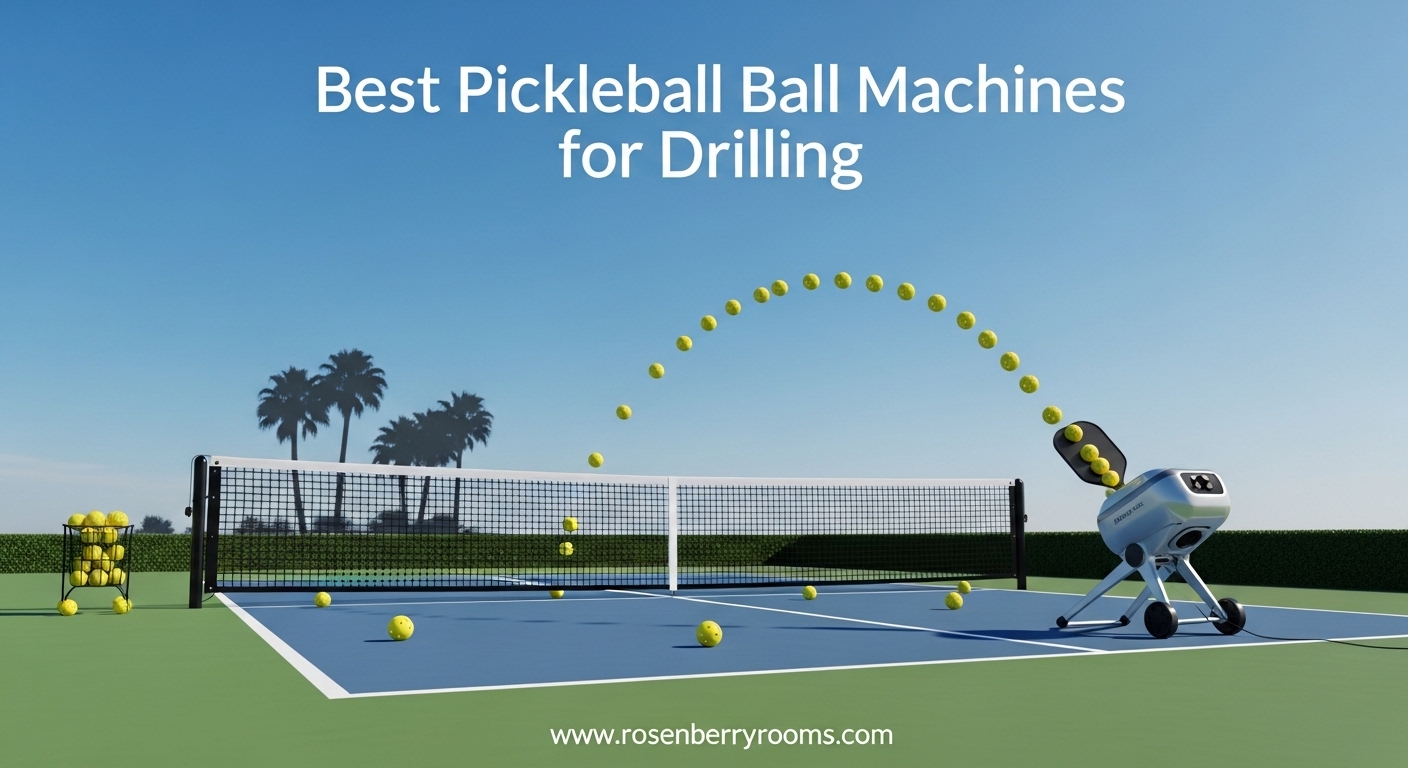 Best Pickleball Ball Machines for Drilling