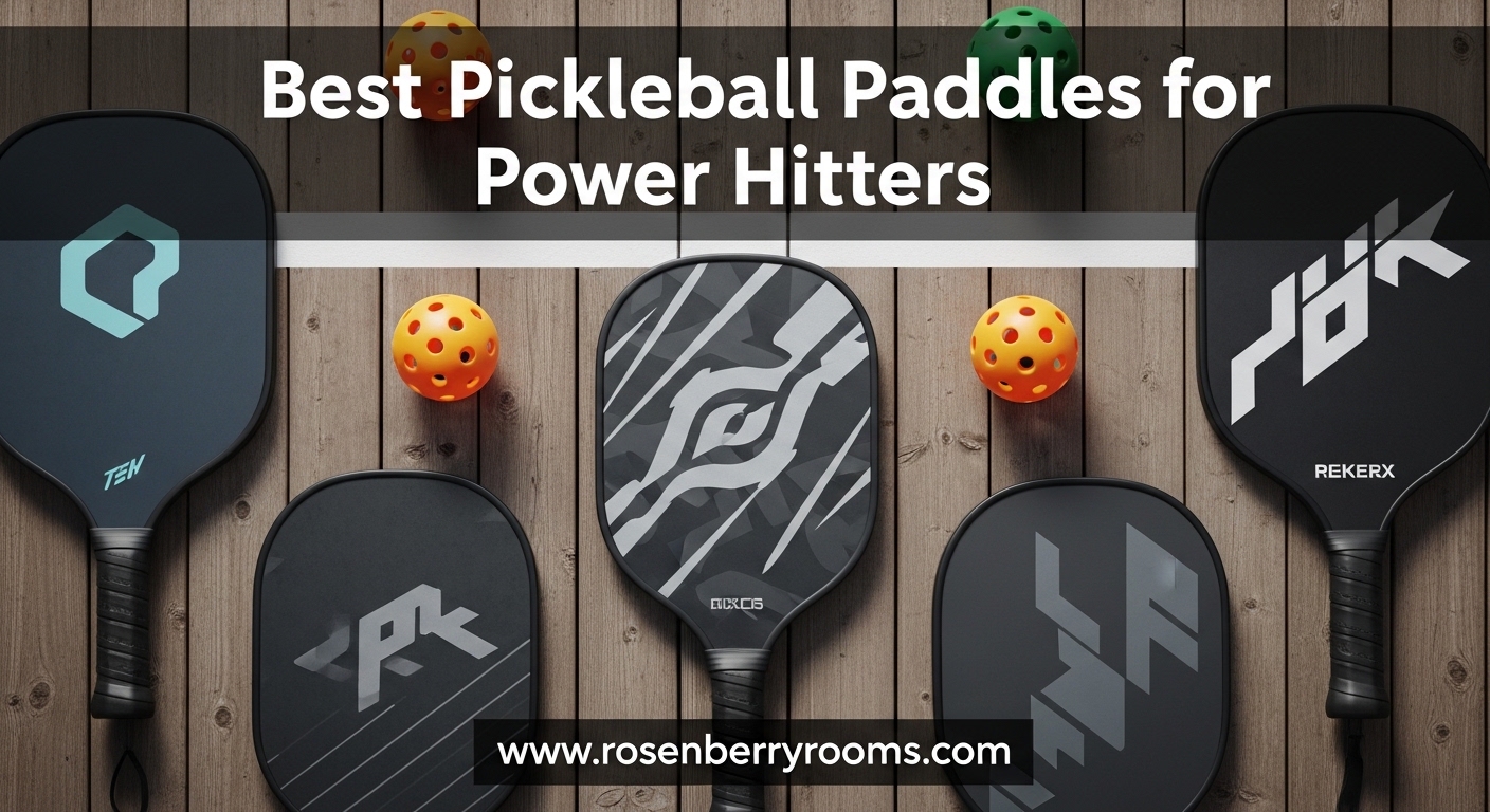 Best Pickleball Paddles for Power Hitters
