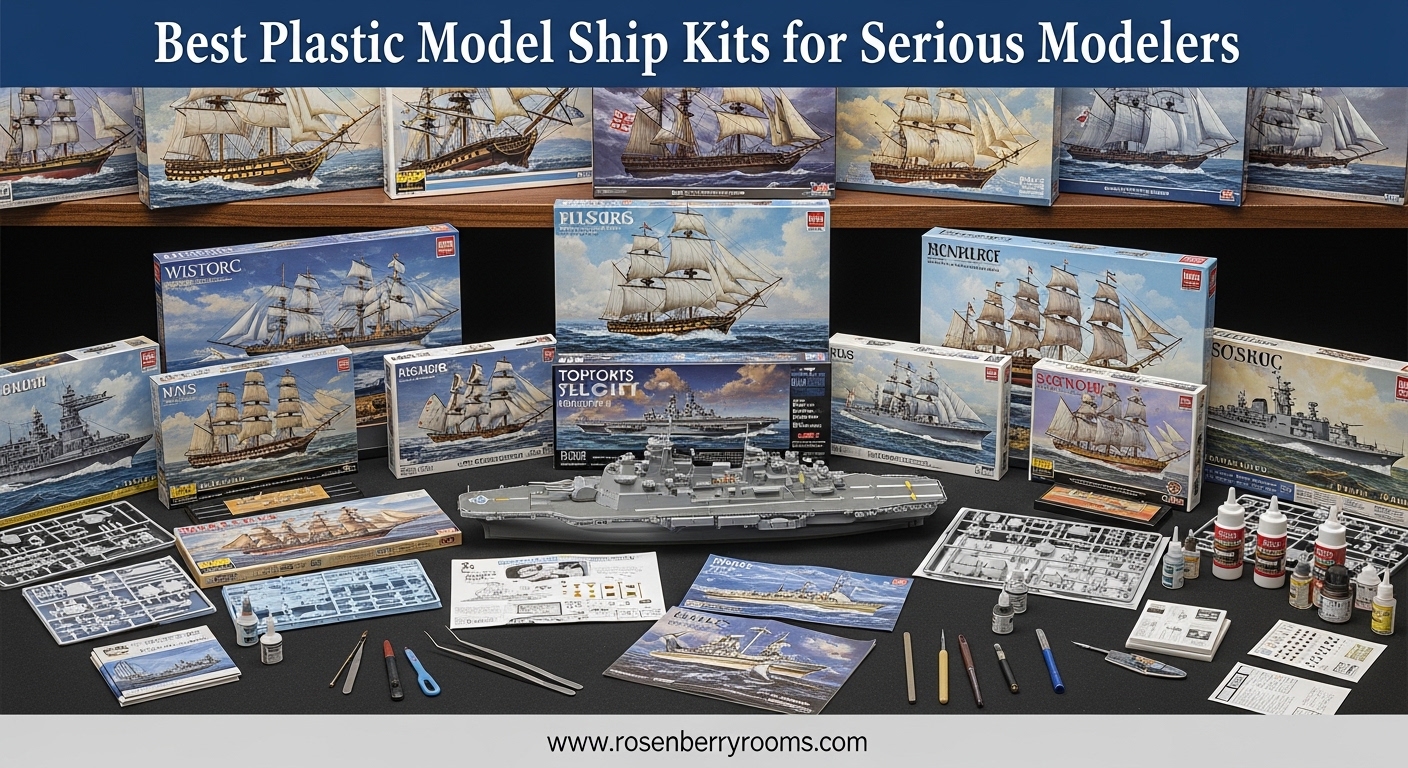 Best Plastic Model Ship Kits for Serious Modelers