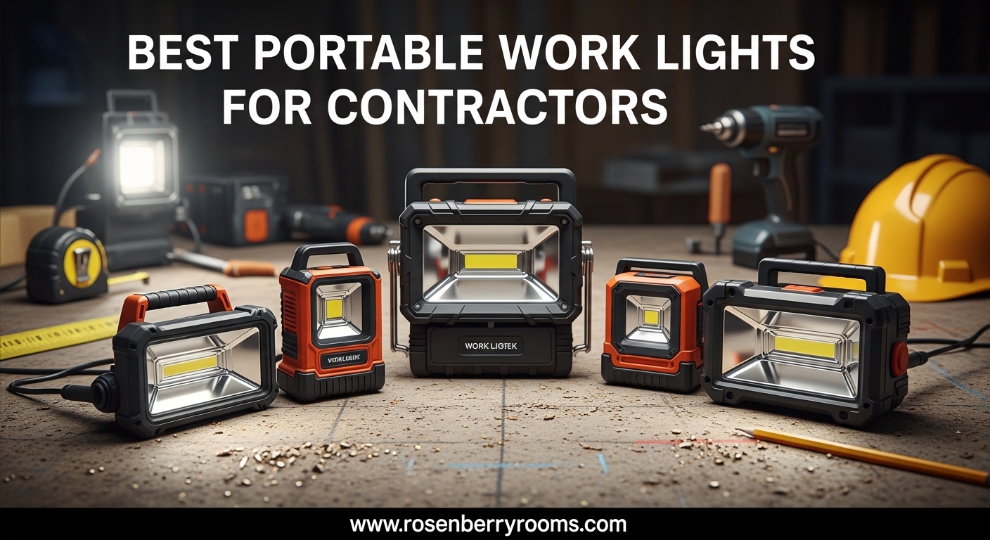 Best Portable Work Lights for Contractors