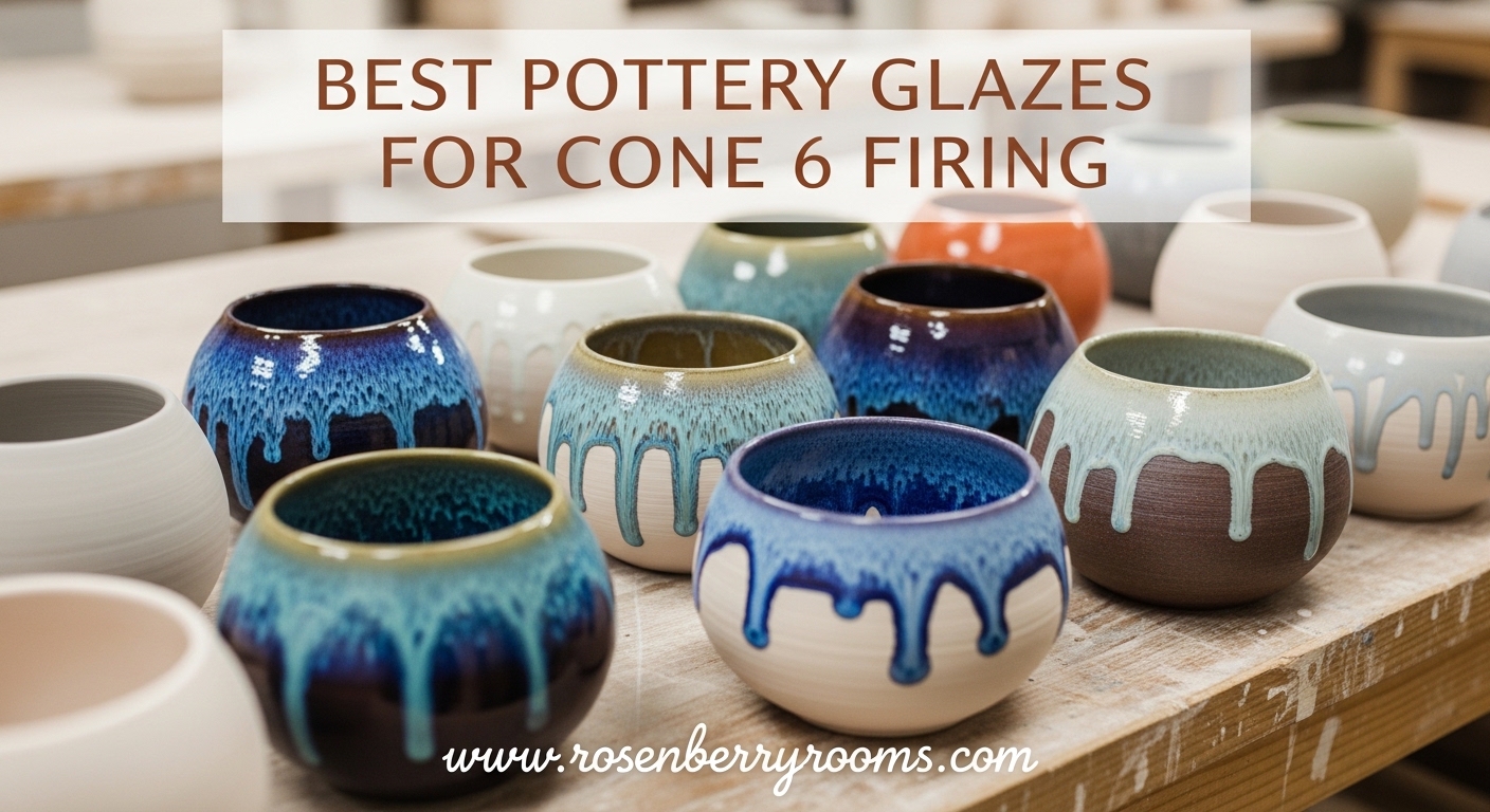 Best Pottery Glazes for Cone 6 Firing