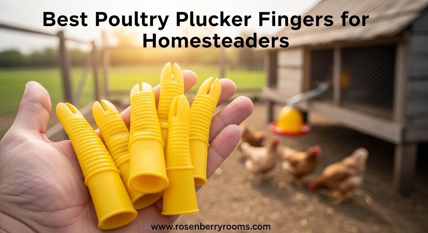 Best Poultry Plucker Fingers for Homesteaders