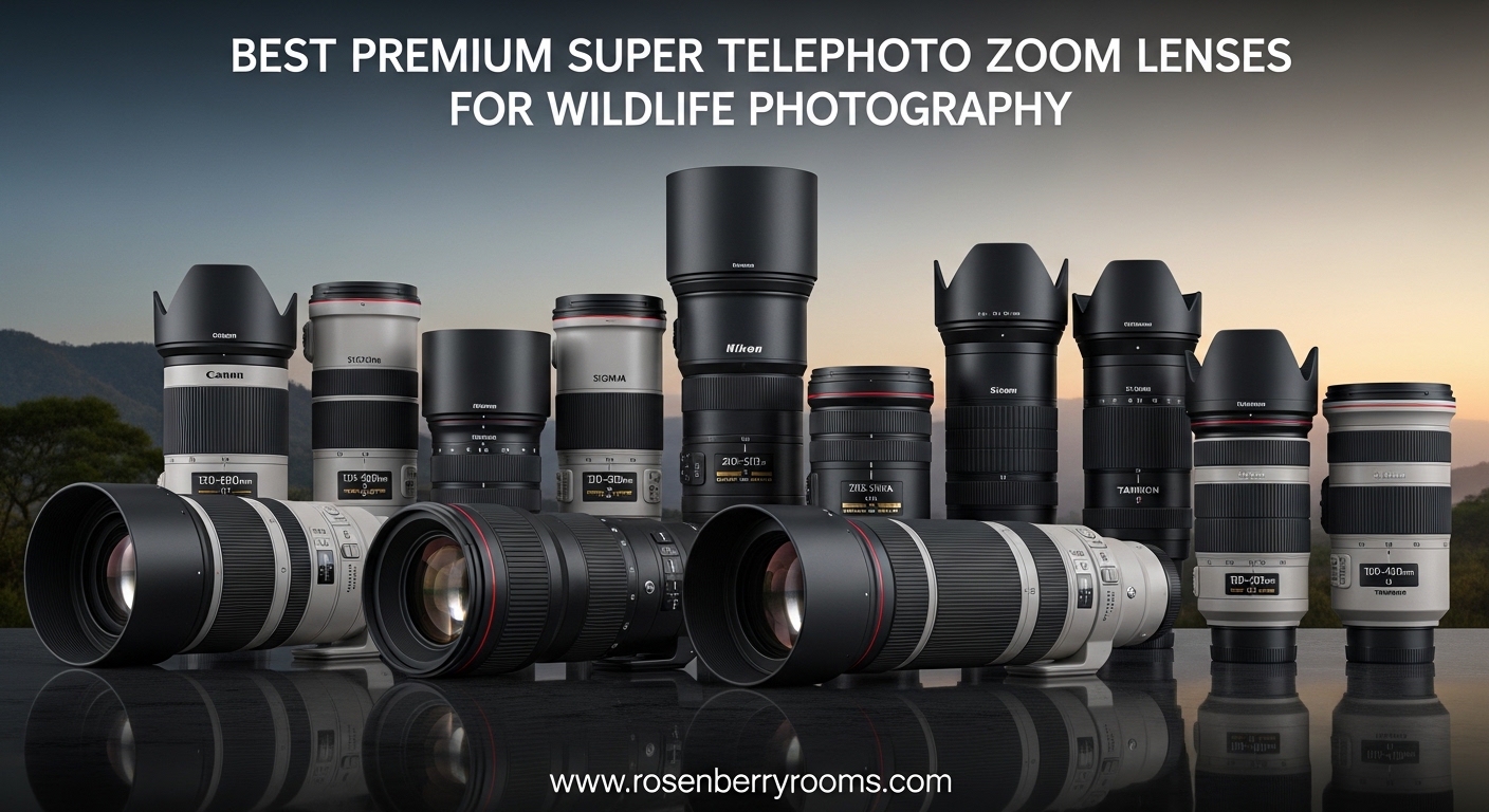 Best Premium Super Telephoto Zoom Lenses for Wildlife Photography