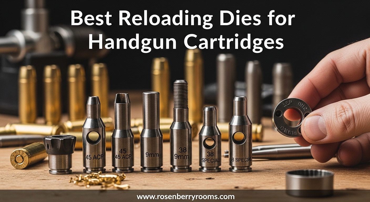 Best Reloading Dies for Handgun Cartridges