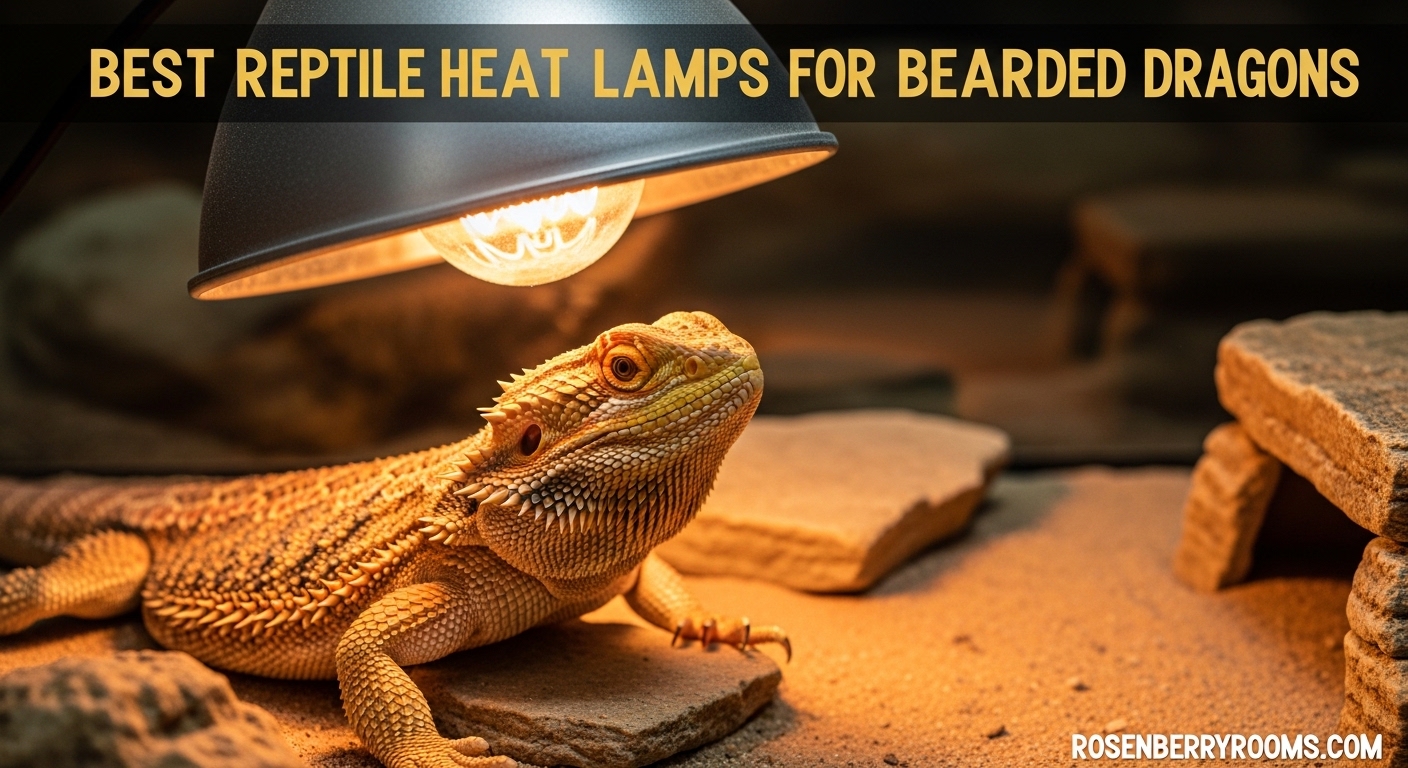Best Reptile Heat Lamps for Bearded Dragons