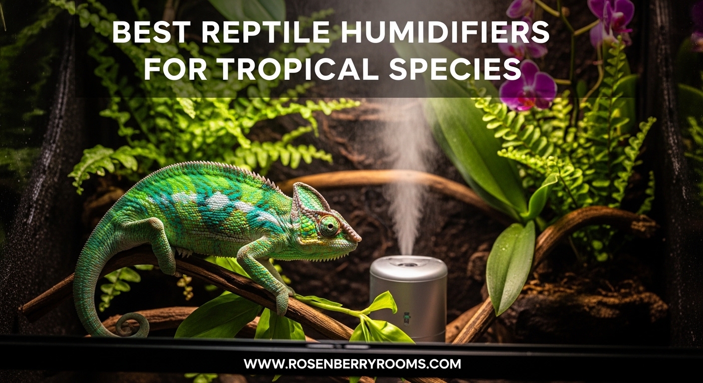 Best Reptile Humidifiers for Tropical Species