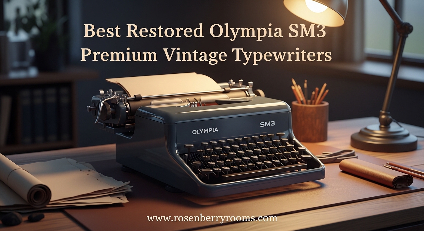 Best Restored Olympia SM3 Premium Vintage Typewriters