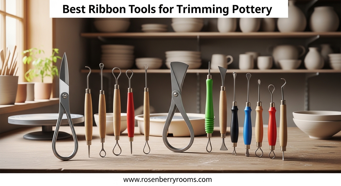Best Ribbon Tools for Trimming Pottery
