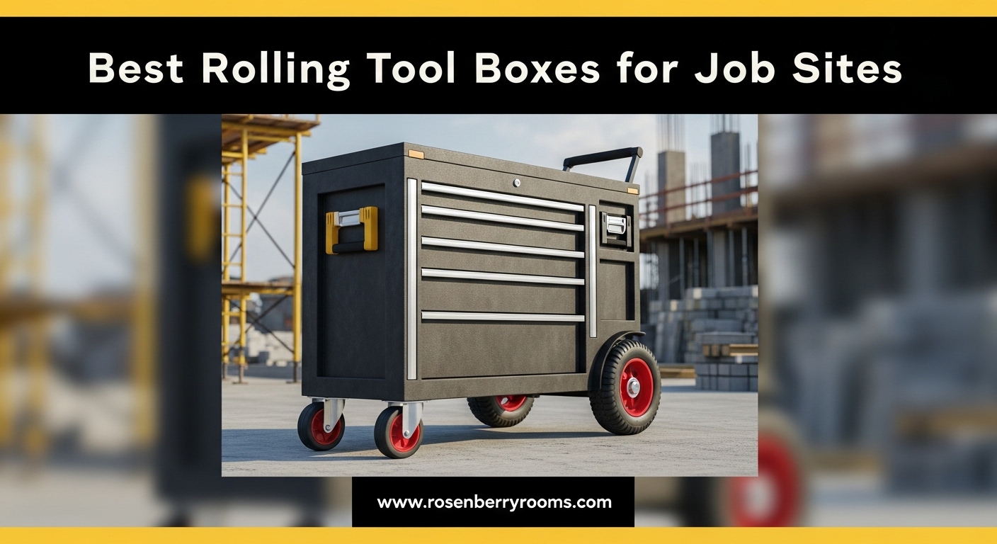 Best Rolling Tool Boxes for Job Sites