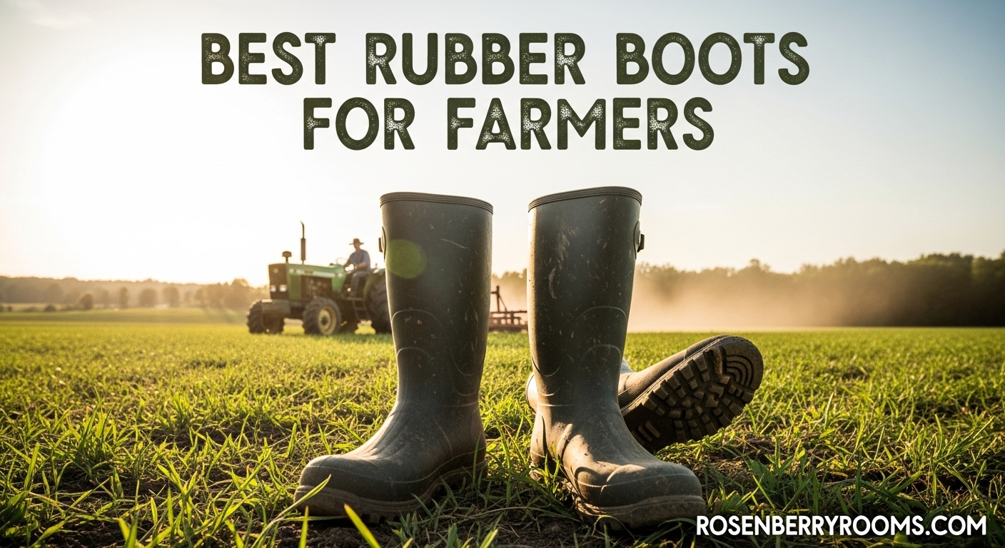 Best Rubber Boots for Farmers