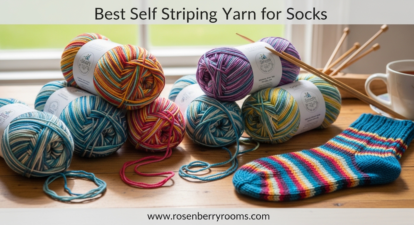 Best Self Striping Yarn for Socks