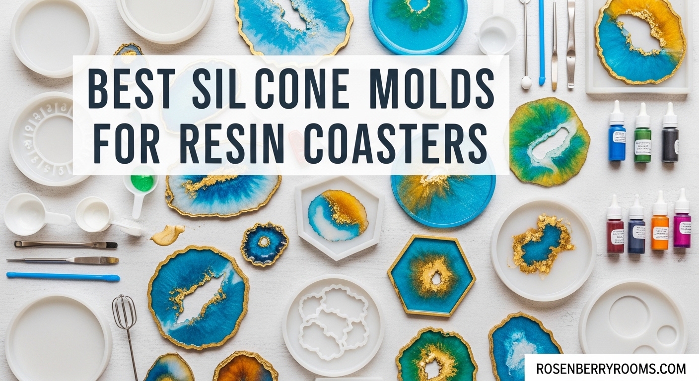 Best Silicone Molds for Resin Coasters