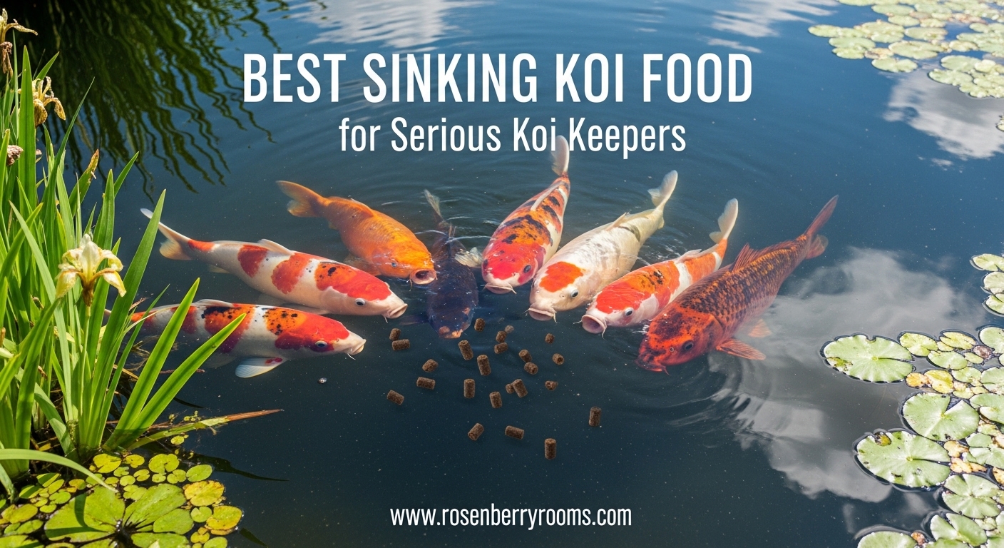 Best Sinking Koi Food for Serious Koi Keepers
