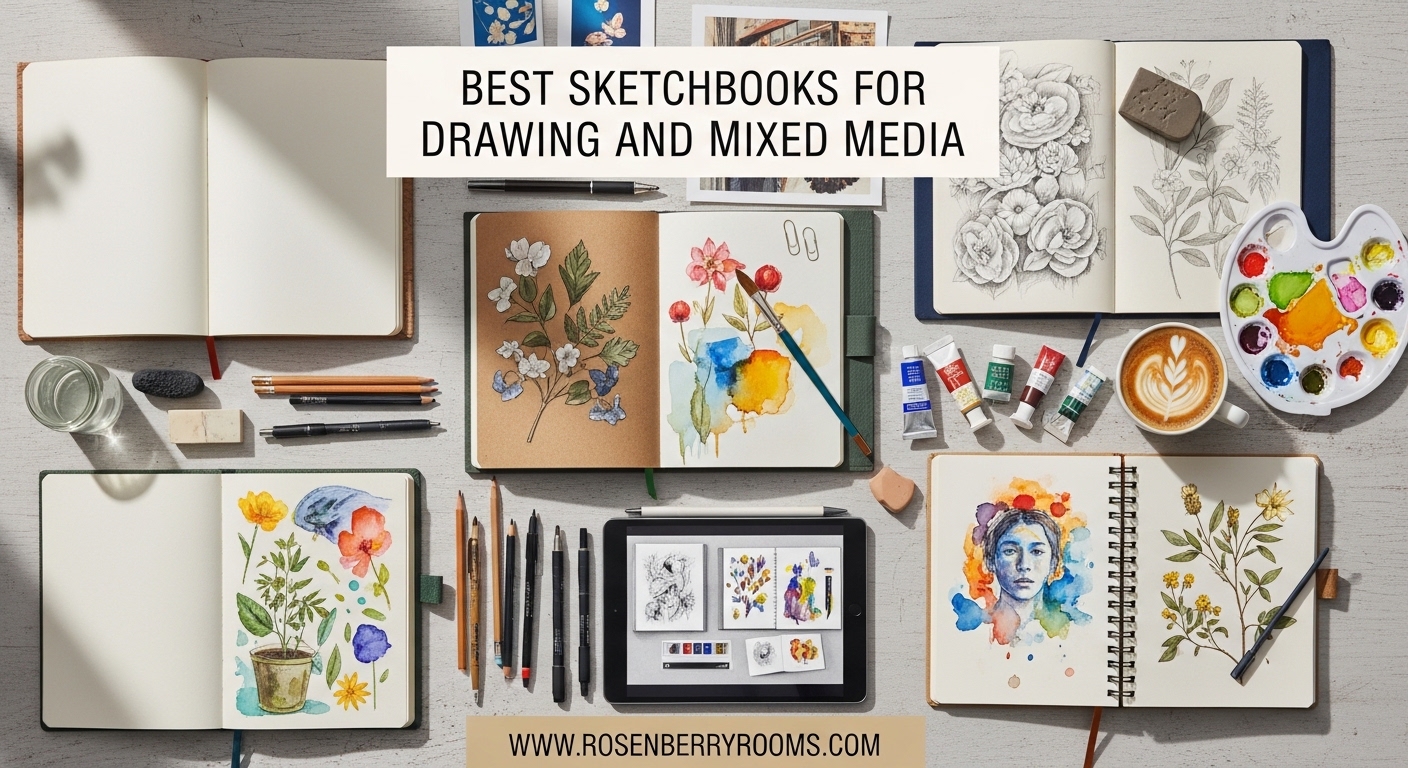 Best Sketchbooks for Drawing and Mixed Media