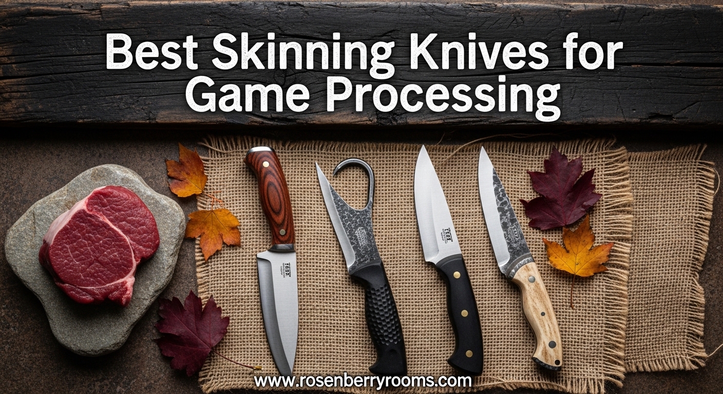 Best Skinning Knives for Game Processing