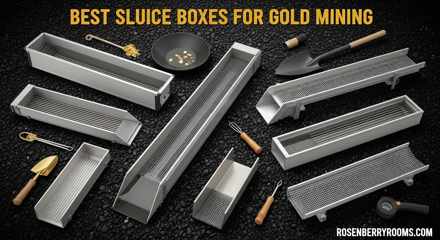 Best Sluice Boxes for Gold Mining