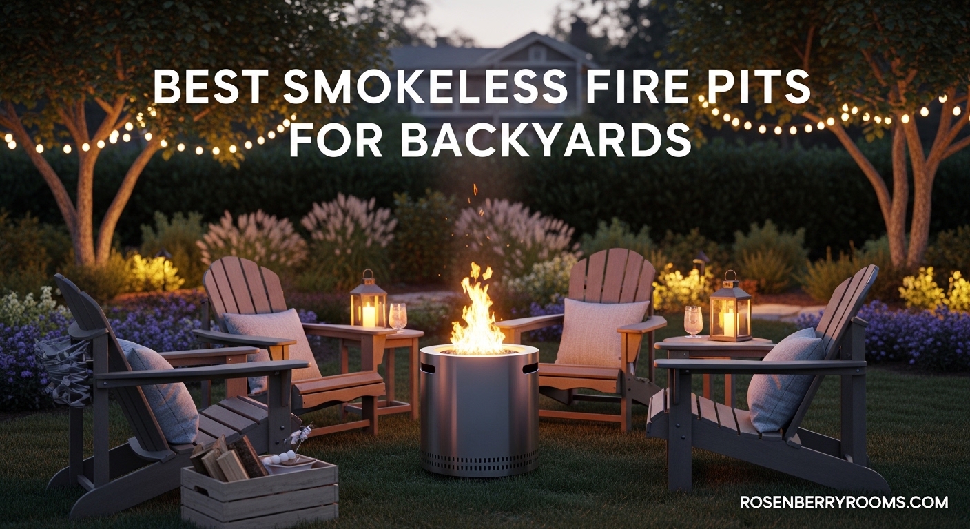 Best Smokeless Fire Pits for Backyards