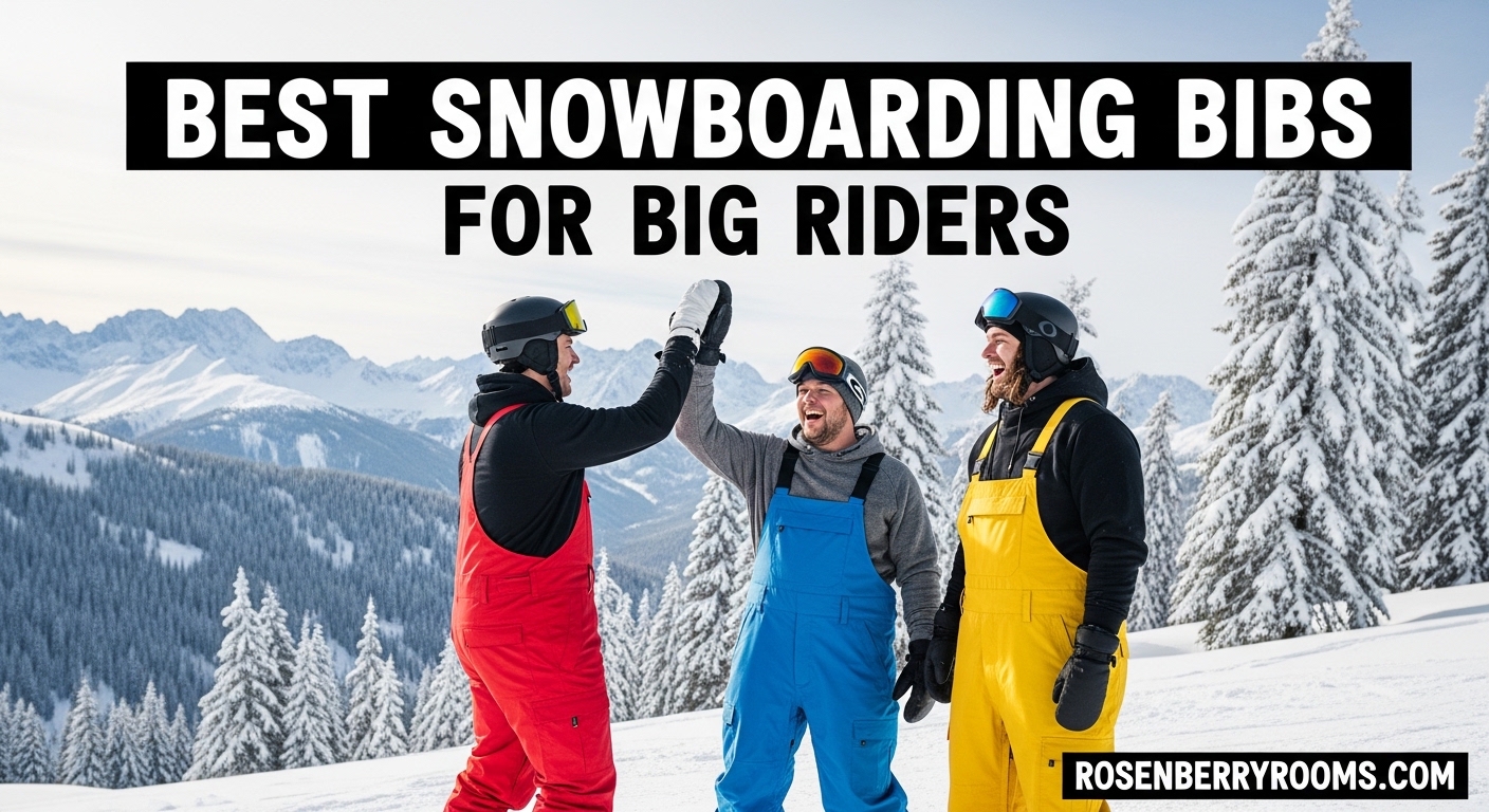 Best Snowboarding Bibs for Big Riders