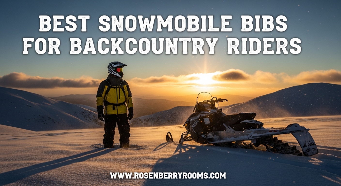 Best Snowmobile Bibs for Backcountry Riders